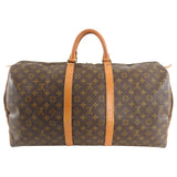 Louis Vuitton Vintage 1991 Monogram Keepall 55 Duffle Bag