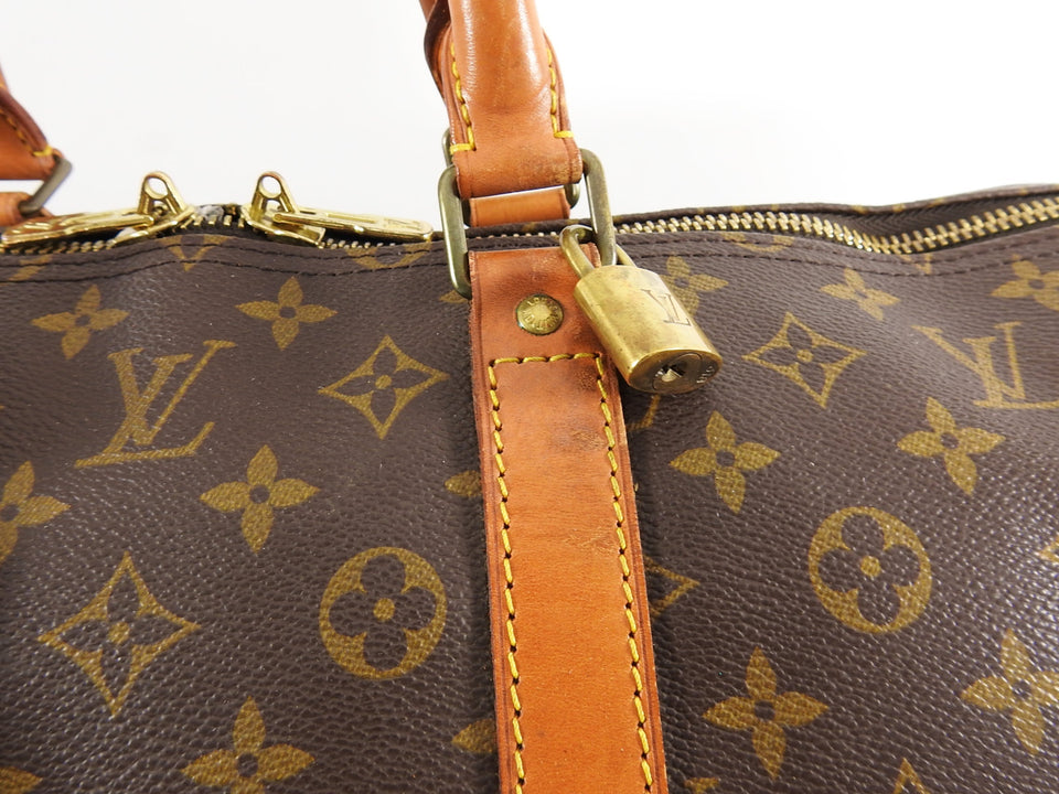 Louis Vuitton Vintage 1991 Monogram Keepall 55 Duffle Bag