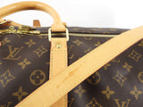 Louis Vuitton Monogram Canvas Keepall 55 Bandouliere Travel Duffle Bag
