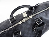 Louis Vuitton Damier Graphite Keepall 45 Bandouliere Duffle Bag