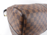 Louis Vuitton Damier Ebene Travel Duffle Bag Keepall 55