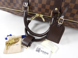 Louis Vuitton Damier Ebene Travel Duffle Bag Keepall 55
