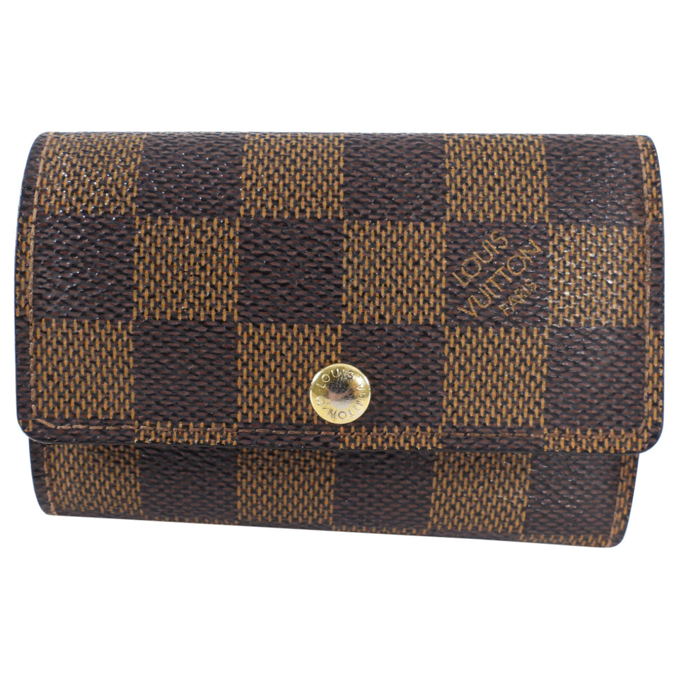 Louis Vuitton Damier Ebene 6 Key Holder Case