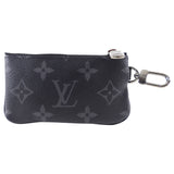 Louis Vuitton Monogram Eclipse Reverse Key Holder Pouch