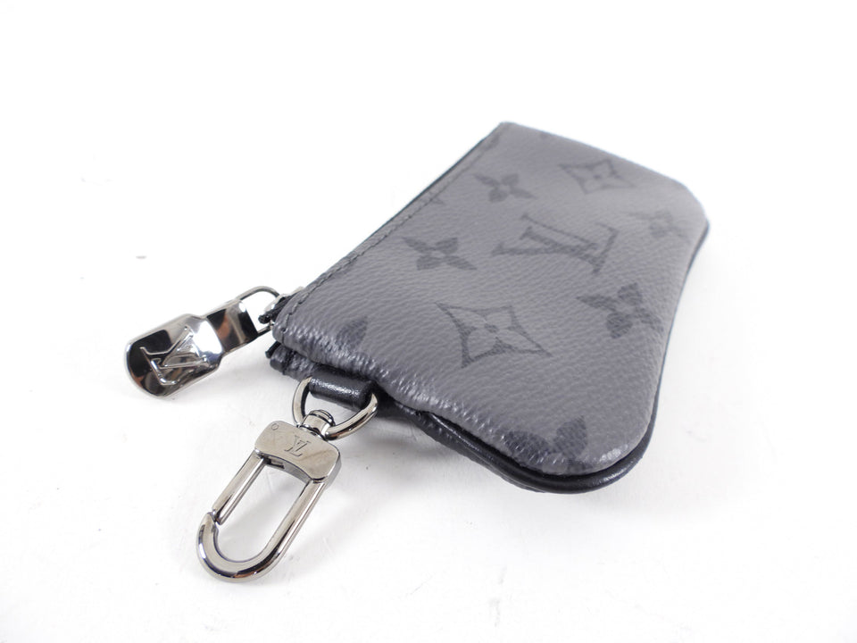 Louis Vuitton Monogram Eclipse Reverse Key Holder Pouch