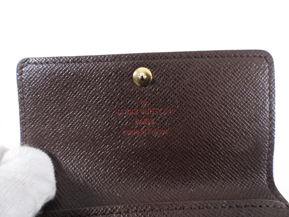 Louis Vuitton Damier Ebene 6 Key Holder Case