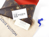 Louis Vuitton Monogram Canvas and Red Medium Kirigami Pouch