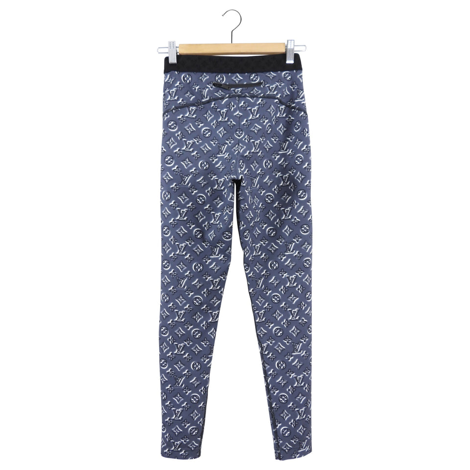Louis Vuitton Grey Monogram Stretch Leggings - FR36 / USA 2 / 4