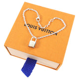 Louis Vuitton Lockit Sterling Silver Bracelet