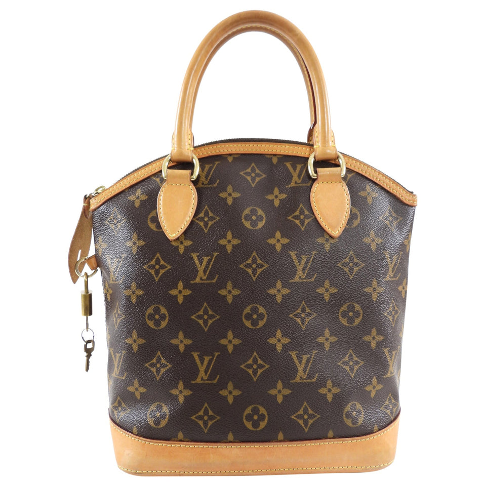 Louis Vuitton Monogram Lockit Vertical PM Handbag