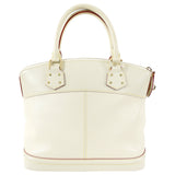 Louis Vuitton Lockit PM Ivory Suhali Leather Bag
