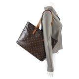 Louis Vuitton Monogram Luco Shoulder Tote Bag
