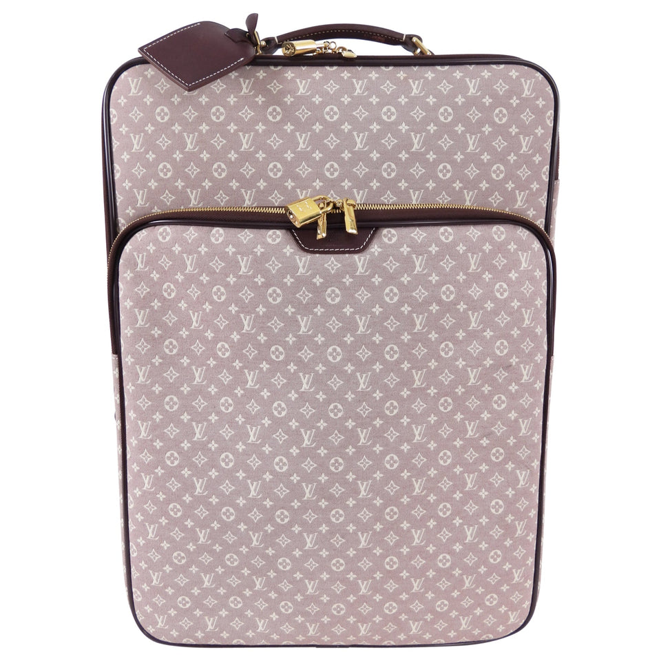 Louis Vuitton Monogram Idylle Pegase 55 Rolling Luggage Sepia