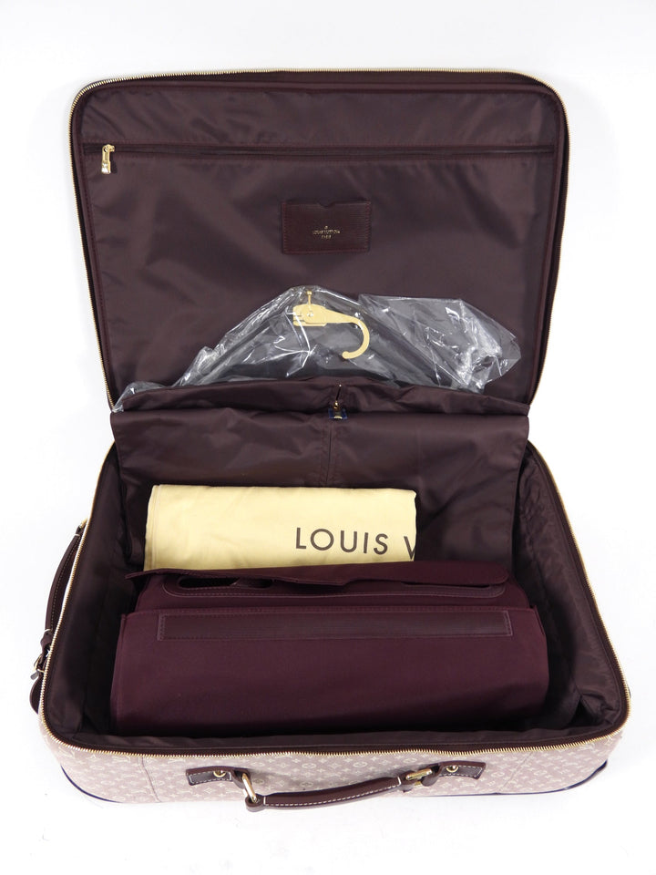Louis Vuitton Monogram Idylle Pegase 55 Rolling Luggage Sepia