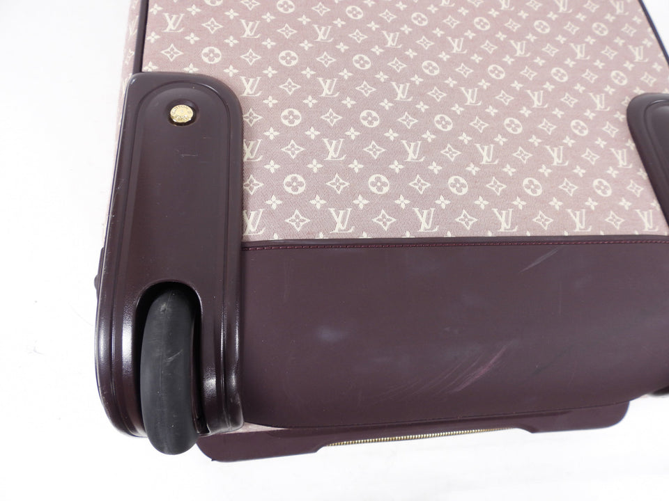 Louis Vuitton Monogram Idylle Pegase 55 Rolling Luggage Sepia