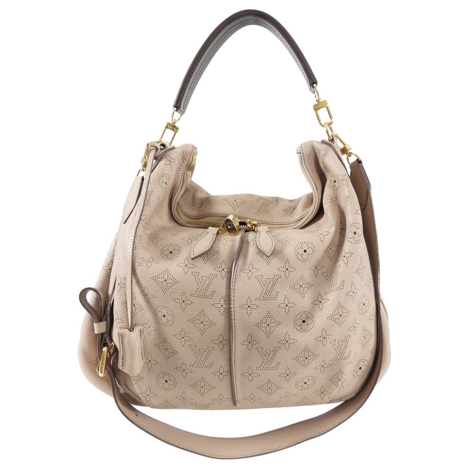 Louis Vuitton Sable Mahina Selene Two-Way Crossbody Bag