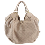 Louis Vuitton Beige Mahina Hobo XL Bag