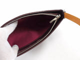 Louis Vuitton Monogram Mat Fowler Bordeaux Pochette Bag