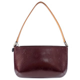 Louis Vuitton Monogram Mat Fowler Bordeaux Pochette Bag