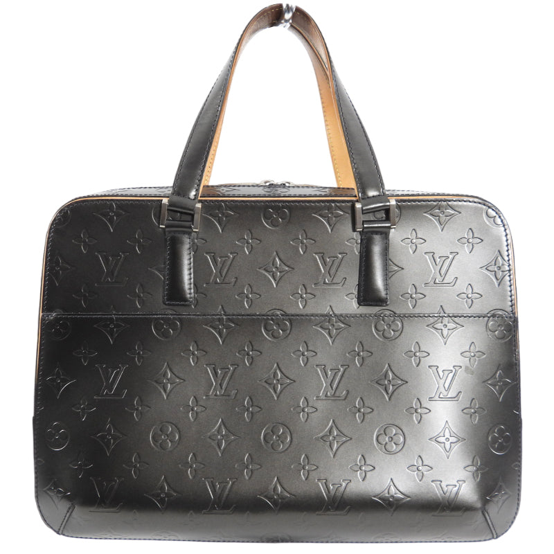 Louis Vuitton Vintage 2002 Mat Malden Charcoal Grey Handbag
