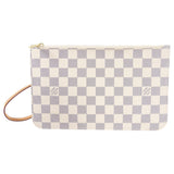 Louis Vuitton Damier Azur Neverfull Pouch Insert Clutch