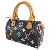 Louis Vuitton Multi Monogram Mini Sac HL Speedy Black