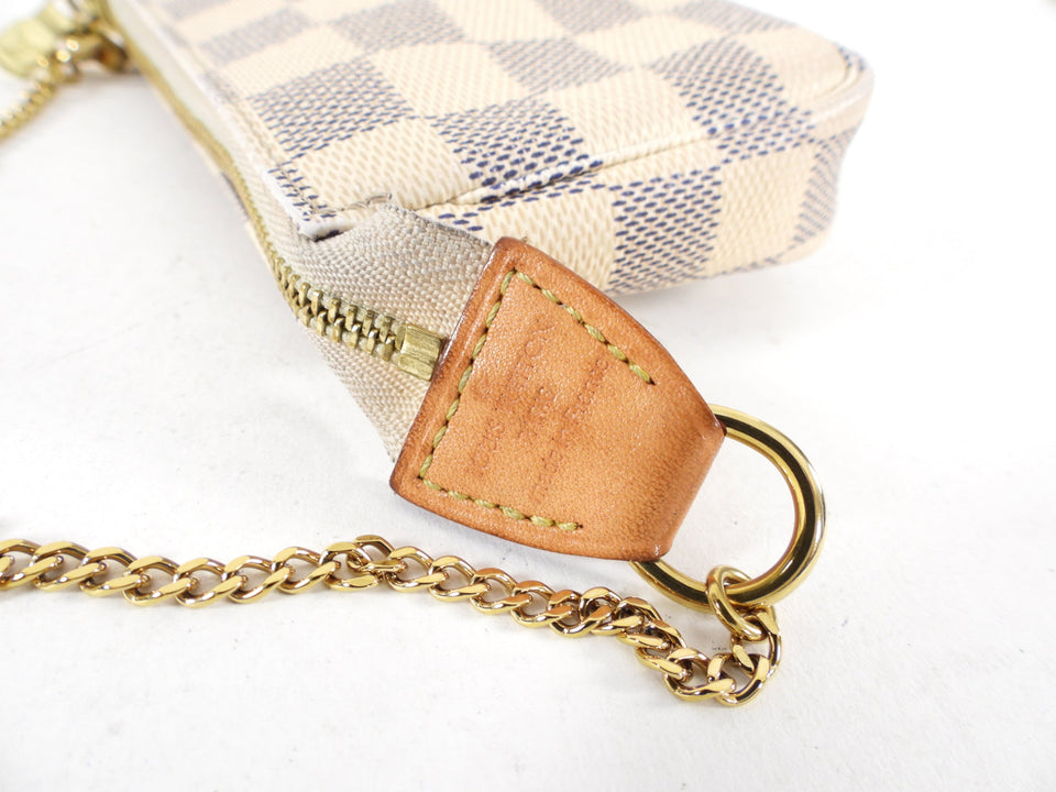 Louis Vuitton Damier Azur Mini Pochette Accessoires Bag