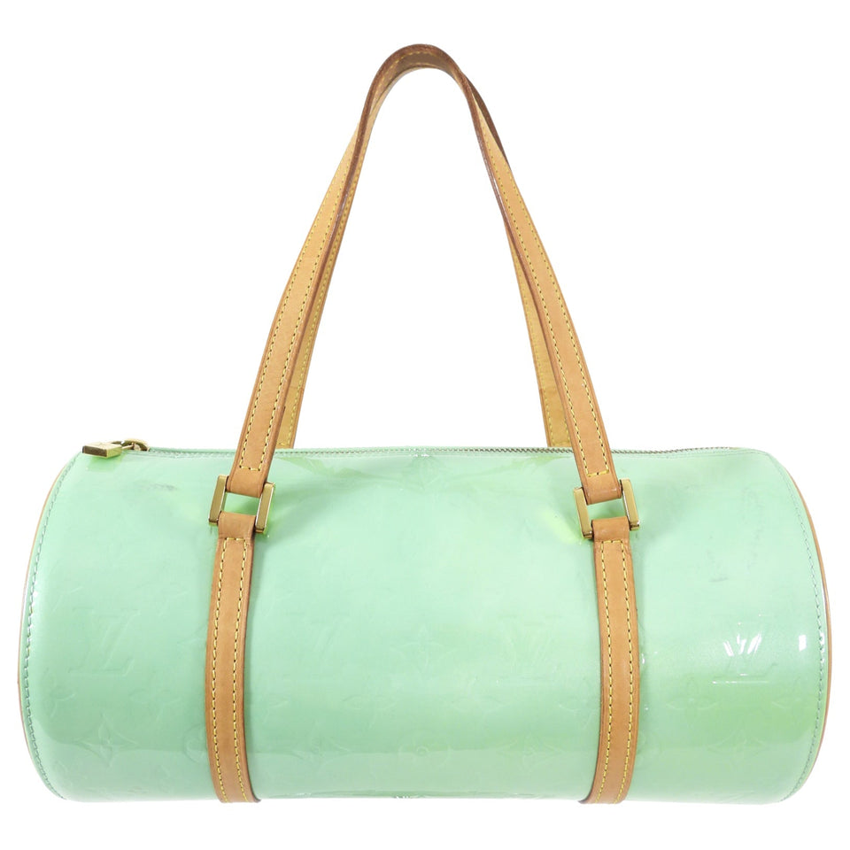 Louis Vuitton Mint Green Vernis Bedford 30 Barrel Bag