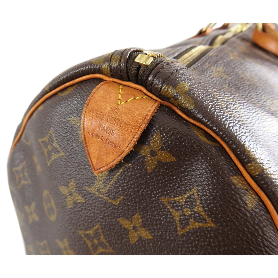 Louis Vuitton Vintage 1995 Monogram Keepall 60 Travel Duffle Bag
