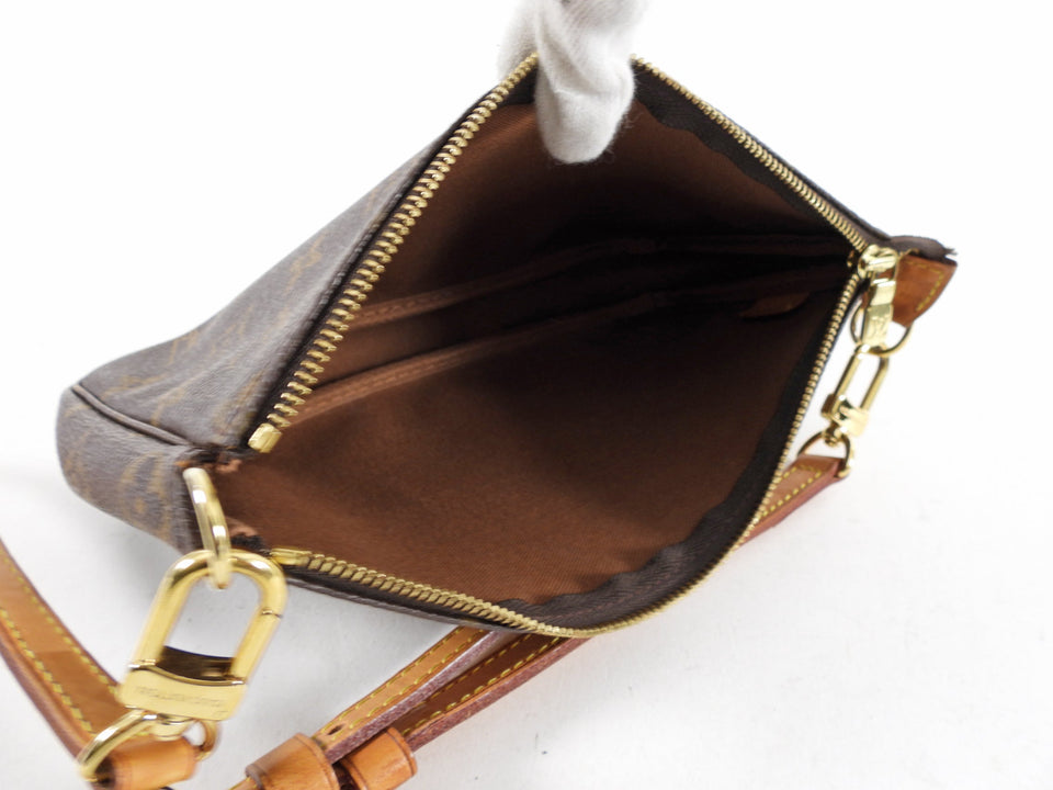 Louis Vuitton Monogram Canvas Pochette Accessoires Shoulder Strap