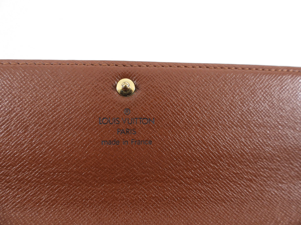 Louis Vuitton Vintage 2003 Monogram Snap Wallet