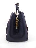 Louis Vuitton Navy and Red Monogram Empreinte Montagne MM Bag