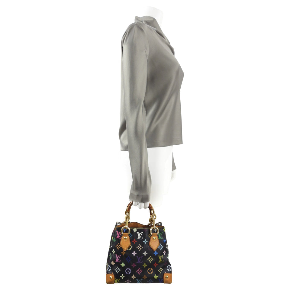 Louis Vuitton Murakami Multicolor Black Audra Mini Tote Bag