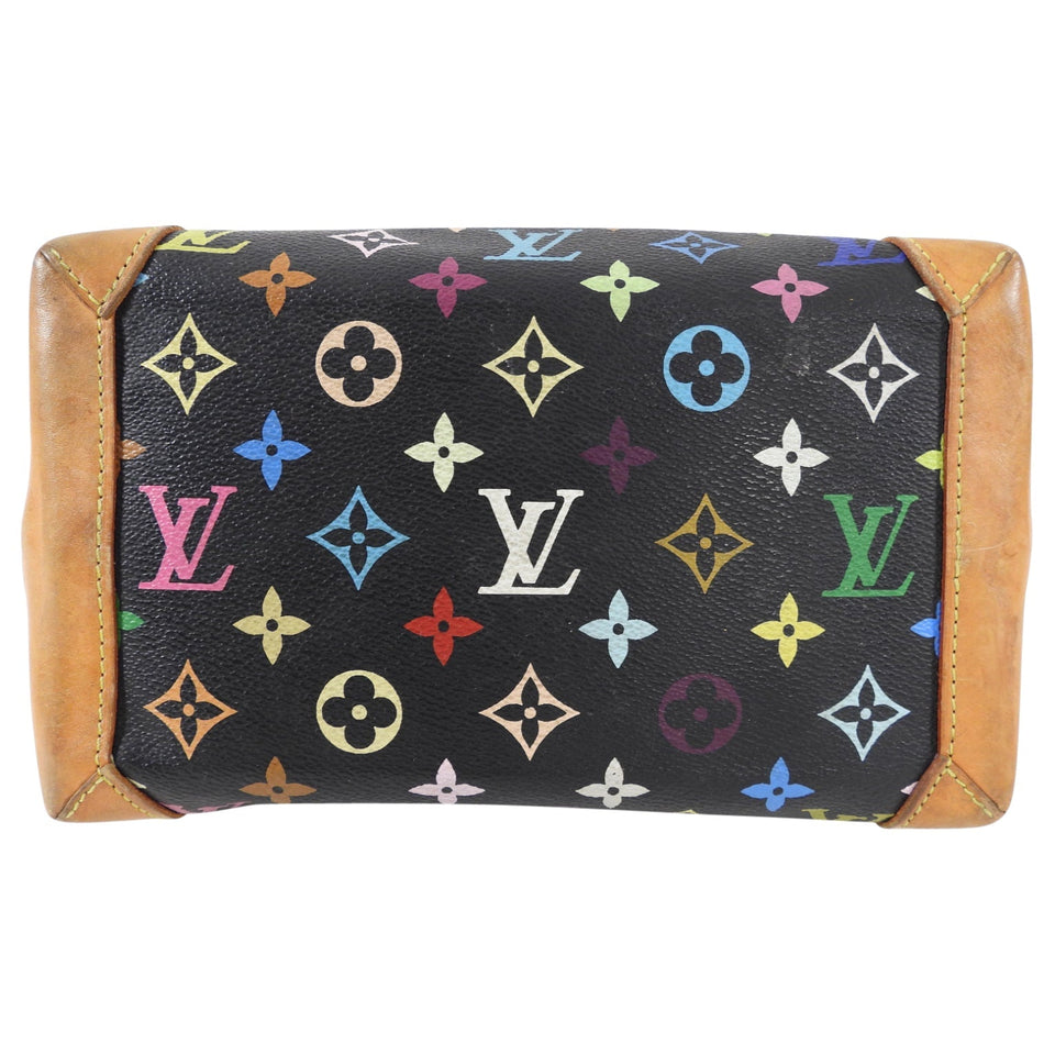 Louis Vuitton Murakami Multicolor Black Audra Mini Tote Bag