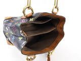 Louis Vuitton Murakami Multicolor Black Audra Mini Tote Bag