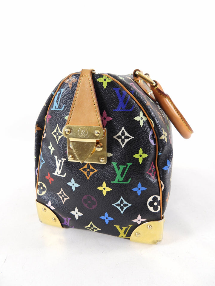 Louis Vuitton Monogram Multicolore Murakami Speedy 30 Black