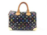 Louis Vuitton Monogram Multicolore Murakami Speedy 30 Black