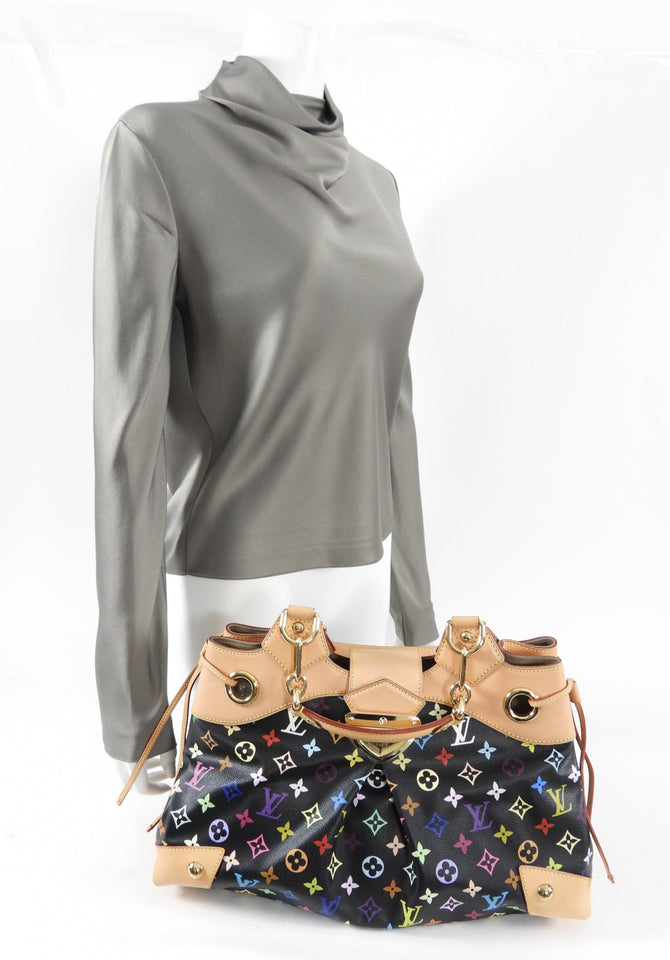 Louis Vuitton Multicolore Murakami Ursula Monogram Noir Bag