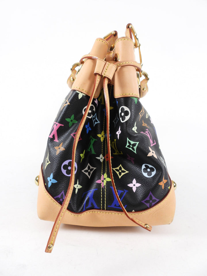 Louis Vuitton Multicolore Murakami Ursula Monogram Noir Bag