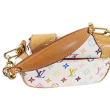Louis Vuitton Murakami Multicolor White Marilyn Shoulder Pochette Bag