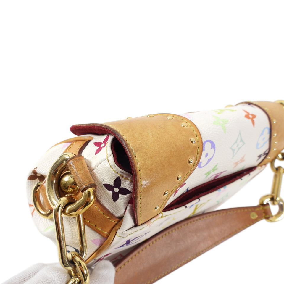 Louis Vuitton Murakami Multicolor White Marilyn Shoulder Pochette Bag