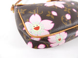 Louis Vuitton Murakami Cherry Blossoms Monogram Pochette Accessoires Bag