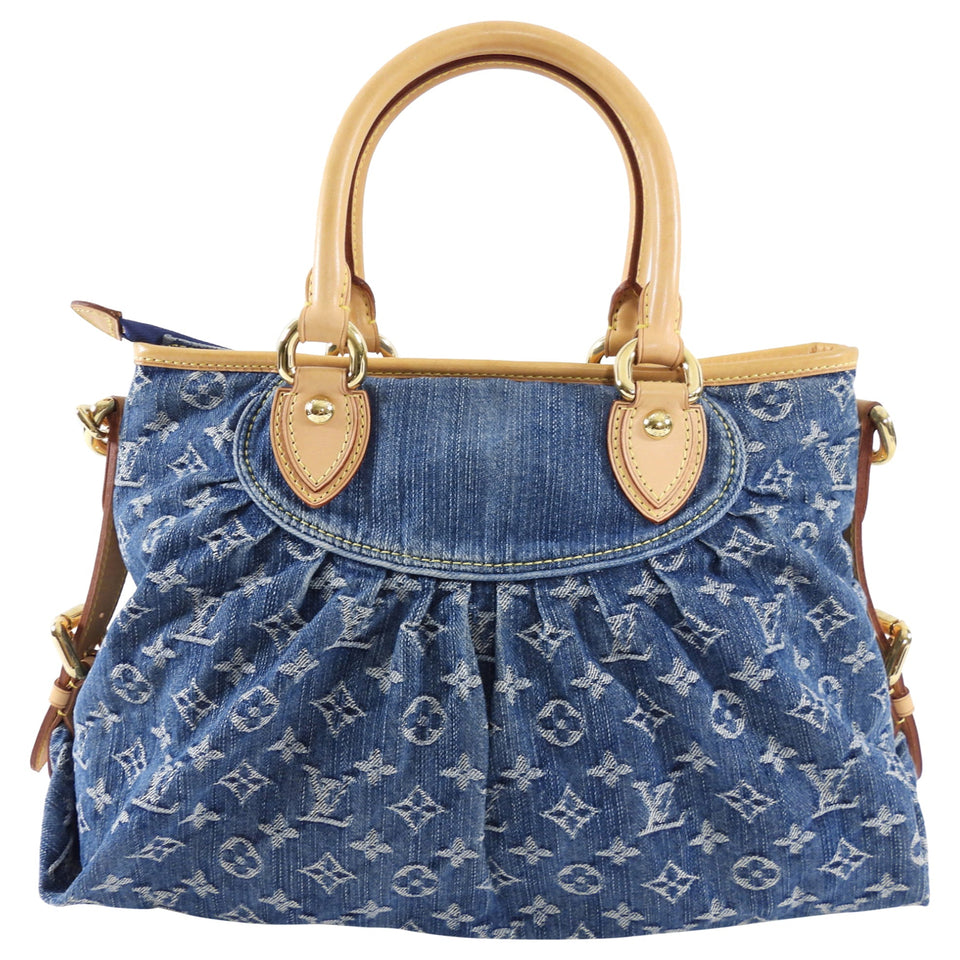 Louis Vuitton Monogram Denim Neo Cabby MM Bag
