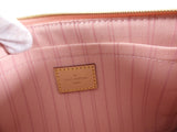 Louis Vuitton Damier Azur Neverfull Wristlet Flat Pouch