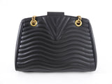 Louis Vuitton Black Quilted New Wave Chain Tote Bag