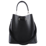 Louis Vuitton Black Epi Noir Neo Noe MM Bucket Bag