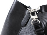 Louis Vuitton Black Epi Noir Neo Noe MM Bucket Bag