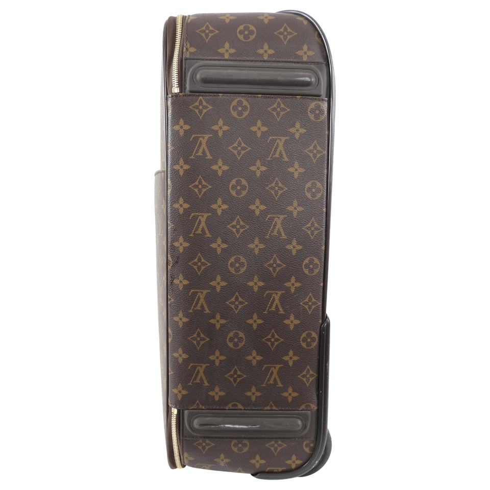 Louis Vuitton Monogram Pegase 55 Rolling Travel Luggage