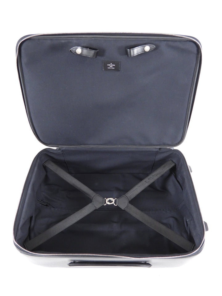 Louis Vuitton Black Taiga Leather Pegase 55 Rolling Travel Luggage
