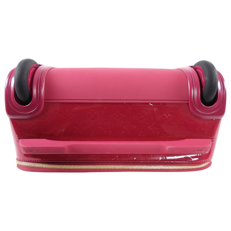 Louis Vuitton Monogram Vernis Hot Pink Pegase 45 Rolling Luggage